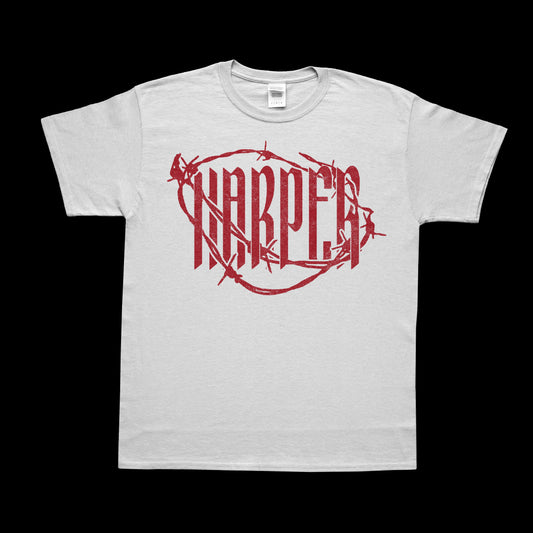 HARPER LOGO T-SHIRT RED PRINT