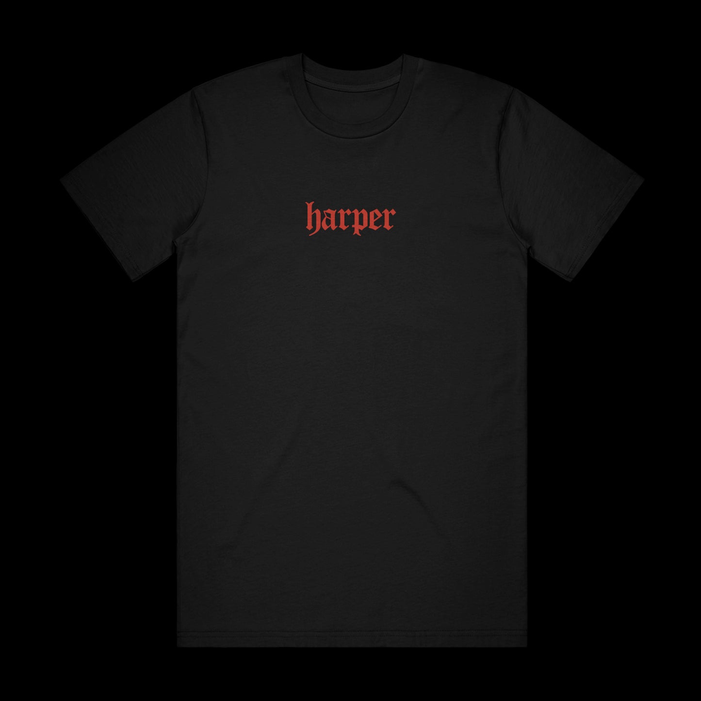 HARPER - STAINED GLASS T-SHIRT BLACK
