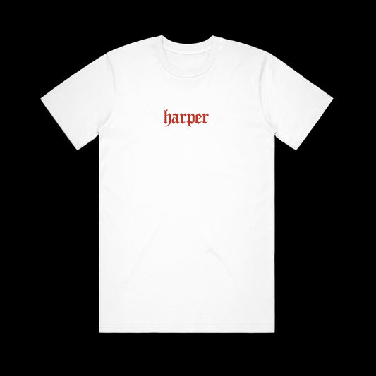 HARPER - STAINED GLASS T-SHIRT WHITE